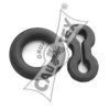CAUTEX 060162 Holder, exhaust system